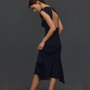 •ANTHROPOLOGIE• daily practice highline short-sleeve maxi dress